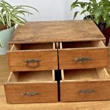 Small wooden storage unit