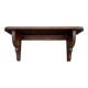 19th century solid wood wall shelf
