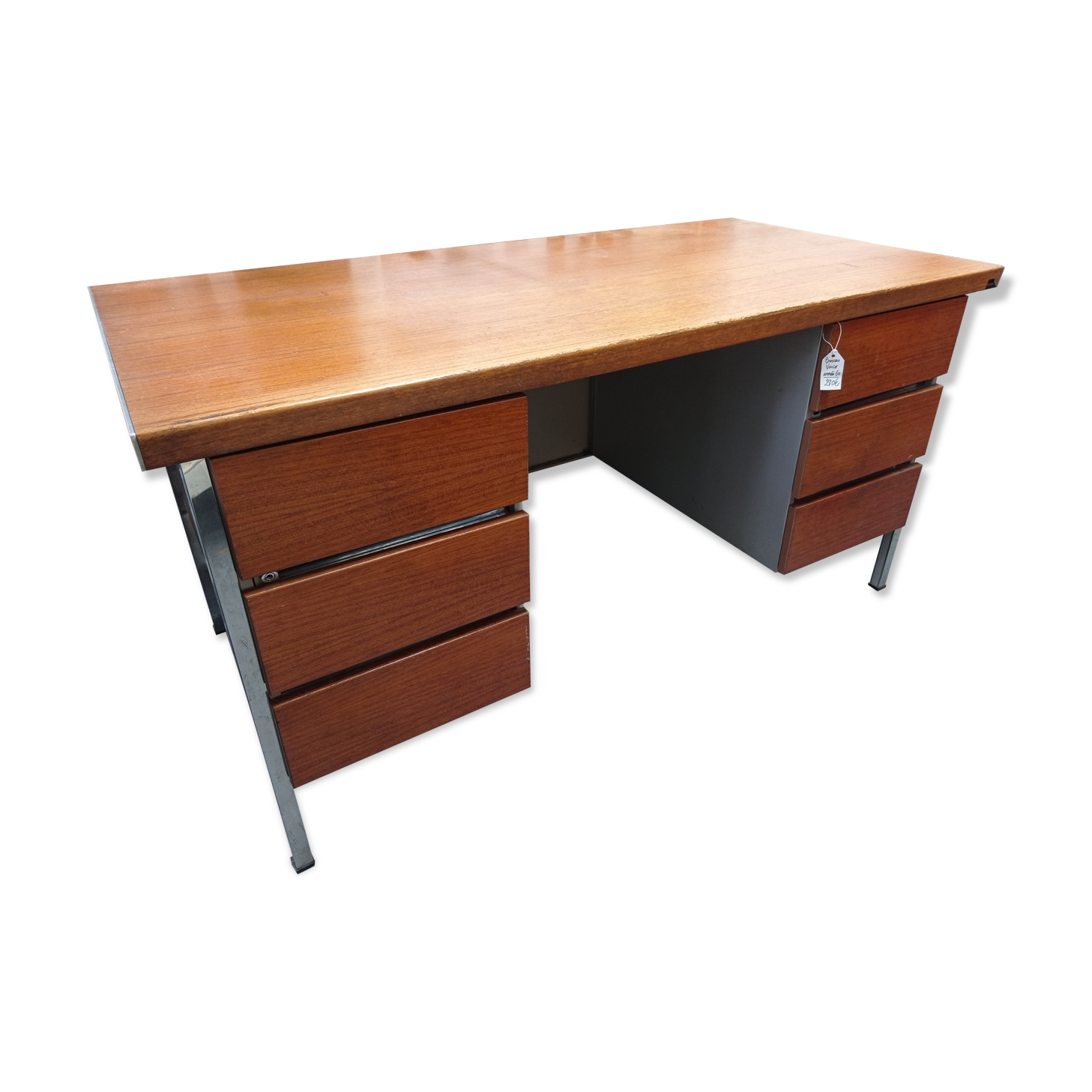 Vinco metal desk