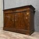 Louis Philippe / Restoration period sideboard in flamed mahogany circa 1820