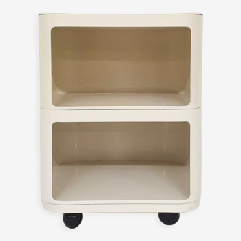 Table de nuit 'Componibili' d'Anna Castelli pour Kartell, Italie Années 1960
