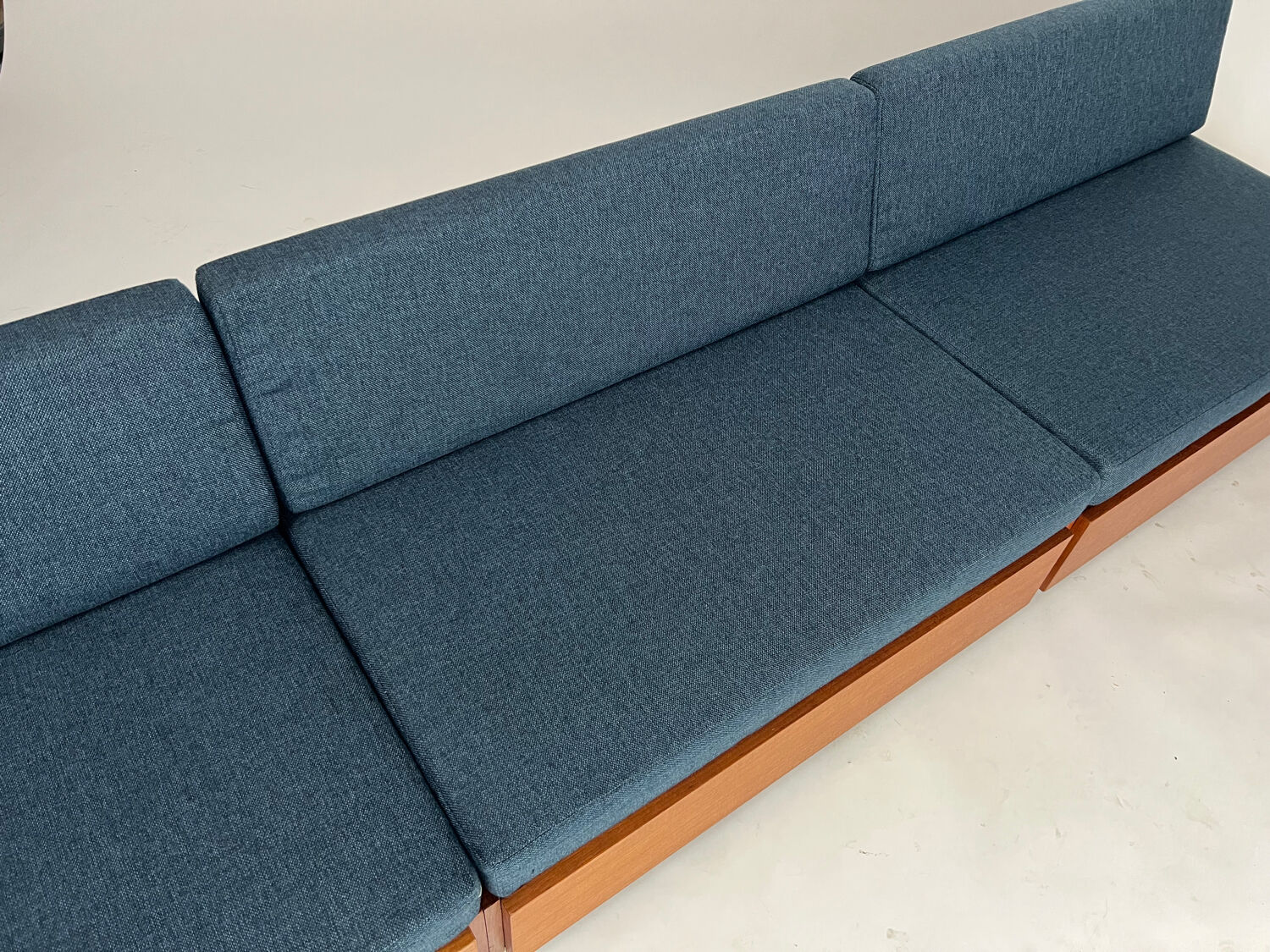 Danish teak modular sofa couch by France & Son mid-century design 60s
