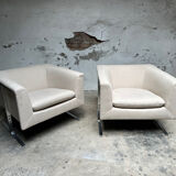 Set of two Artifort lounge chairs by Geoffrey Harcourt