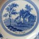 Gien earthenware plate seen from Swifse