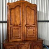 Large 18th century buffet in 2 parts