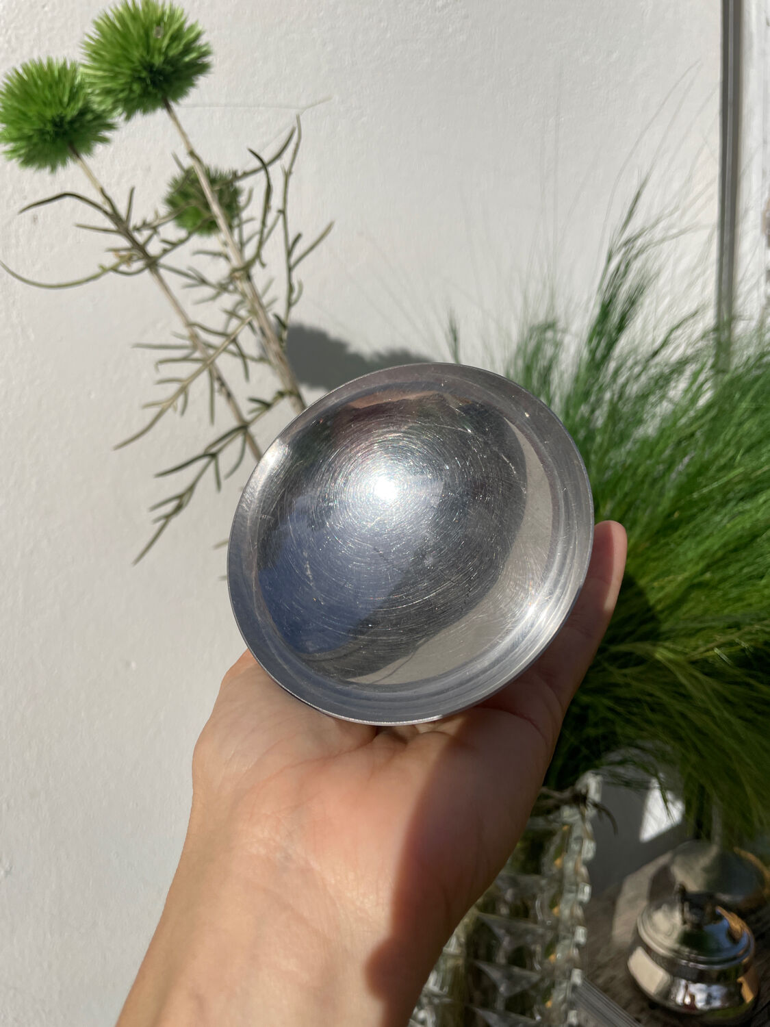 5 stainless steel bowls