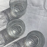 3 Crystal Glasses Baccarat model Nancy