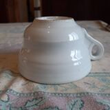 Brulot cup with porcelain chocolate 19th