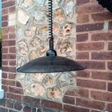 Scandinavian pendant light in perforated sheet metal