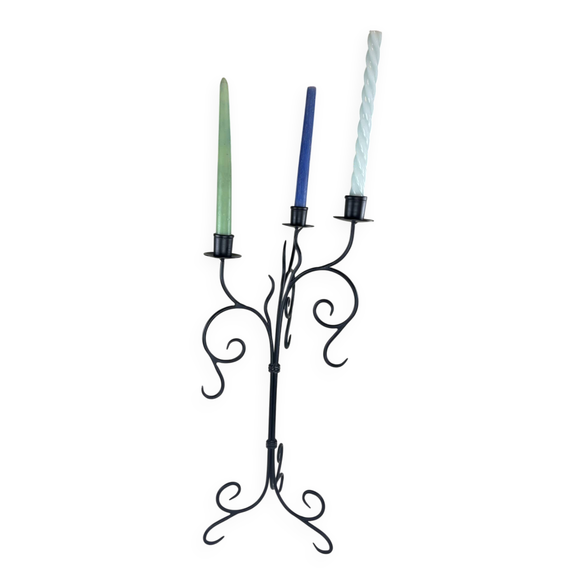 Large iron chandelier