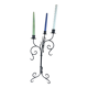 Large iron chandelier