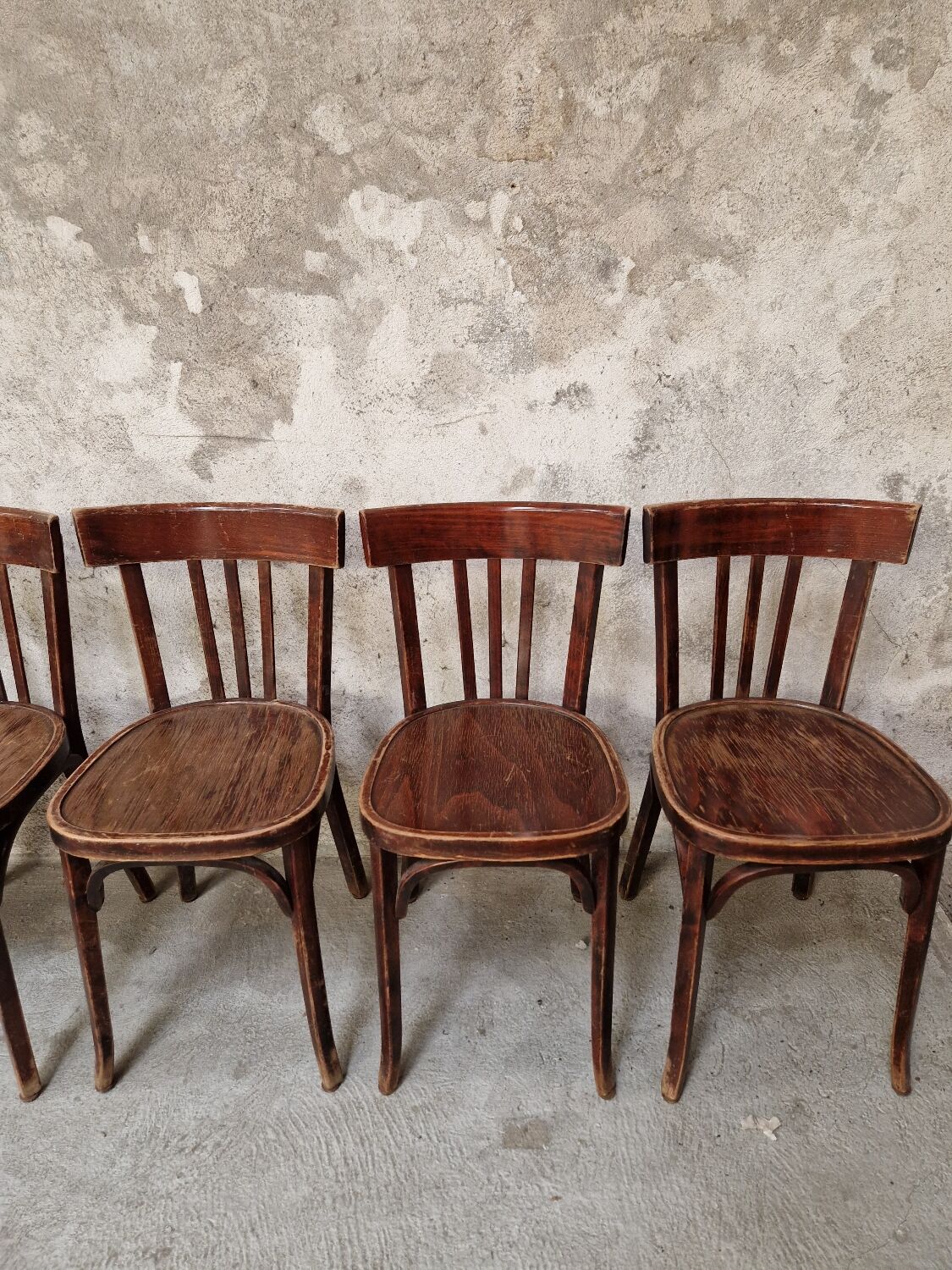 9 Baumann bistro chairs