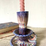 Brittany ceramic candle holder