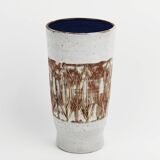 Vallauris ceramic vase by Les Argonotes