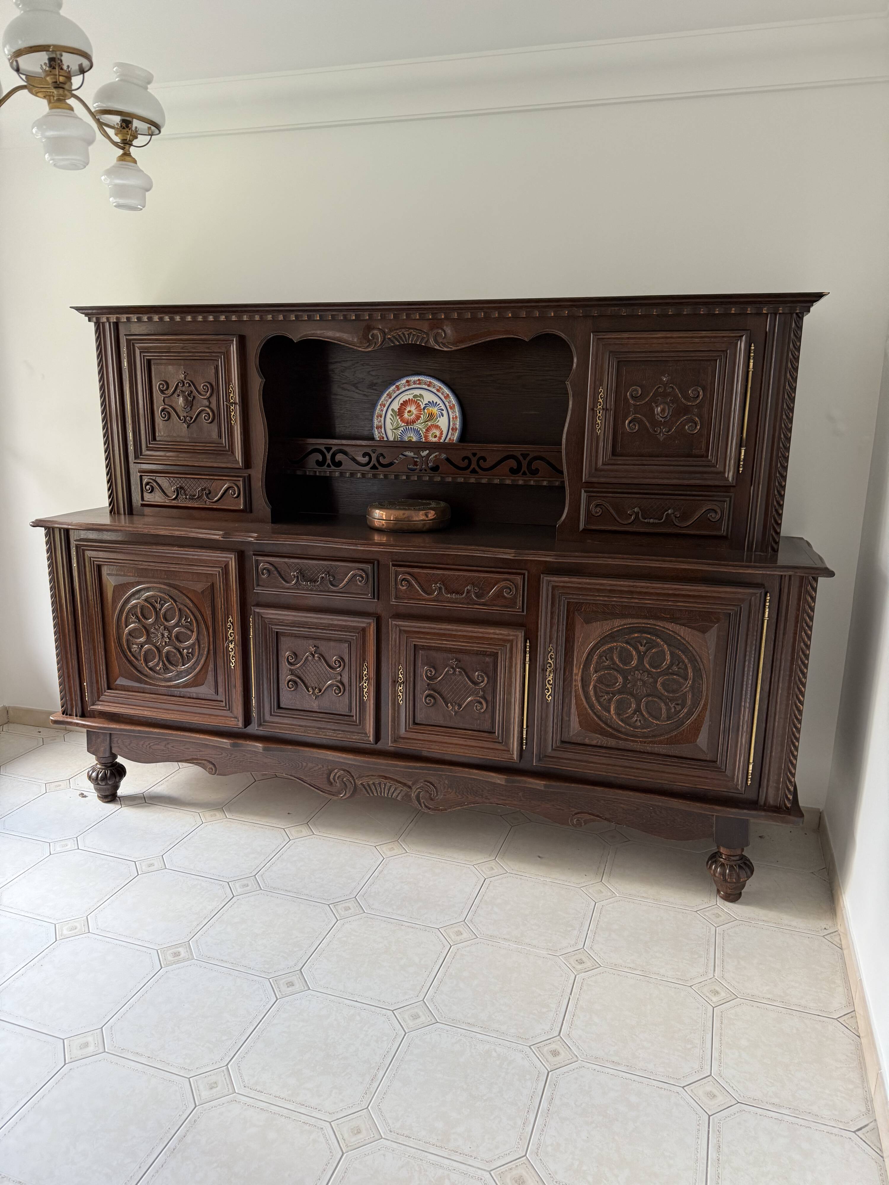Vintage wooden sideboard