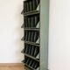 Vintage green steel filing cabinet
