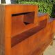 Cosy headboard, 30s in walnut