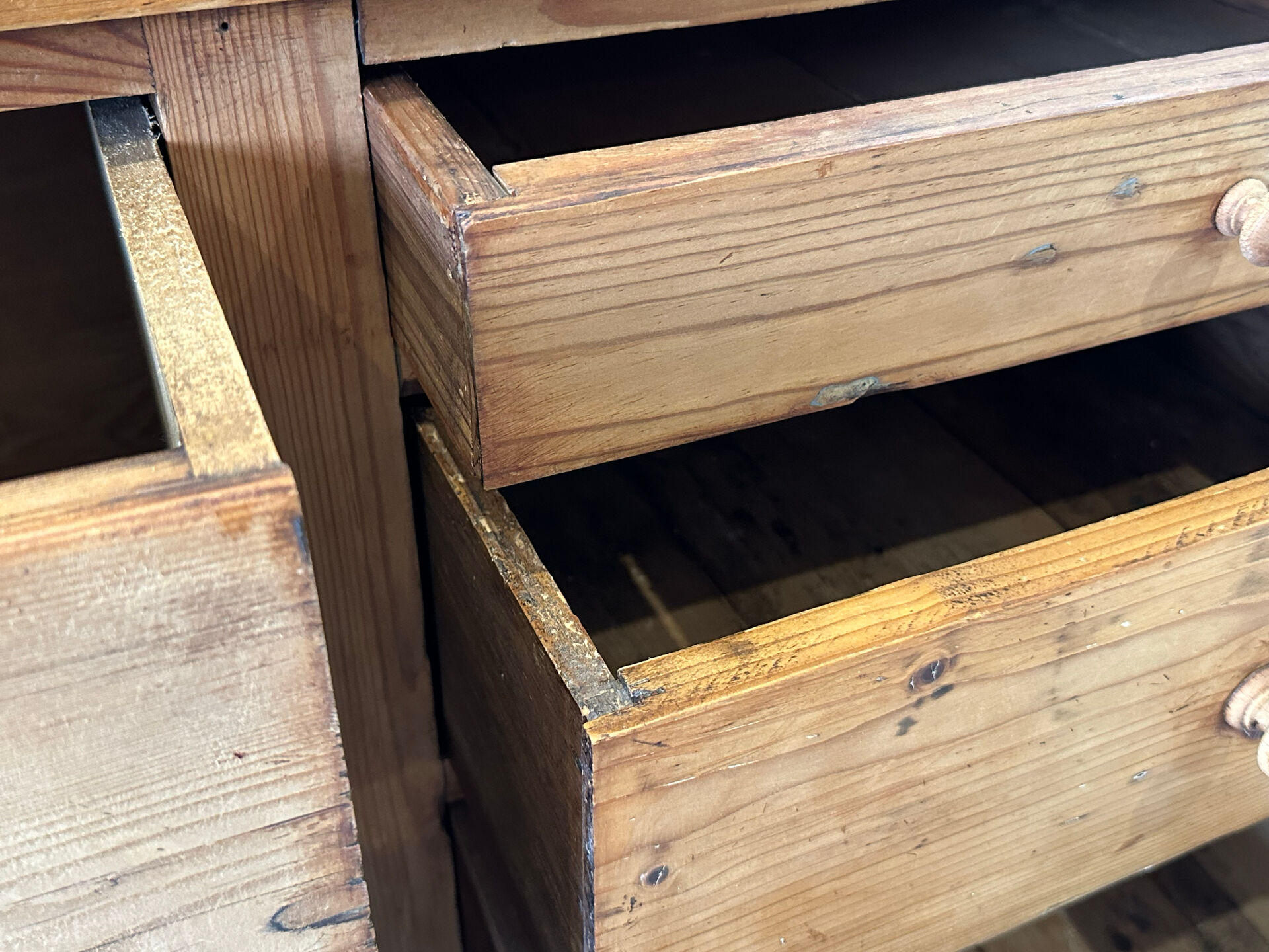 Vintage 1950s workshop sideboard