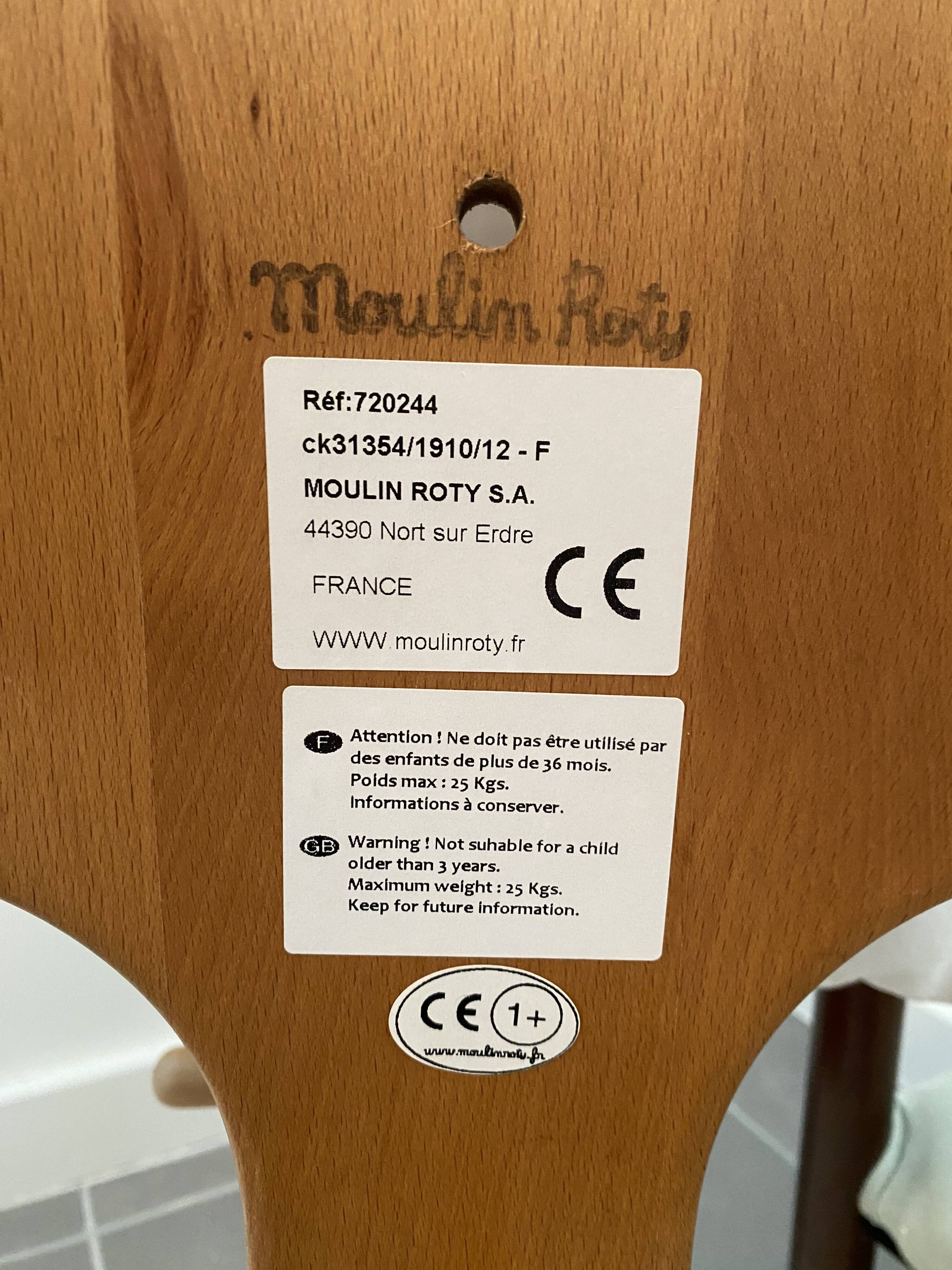 Moulin Roty rocking horse