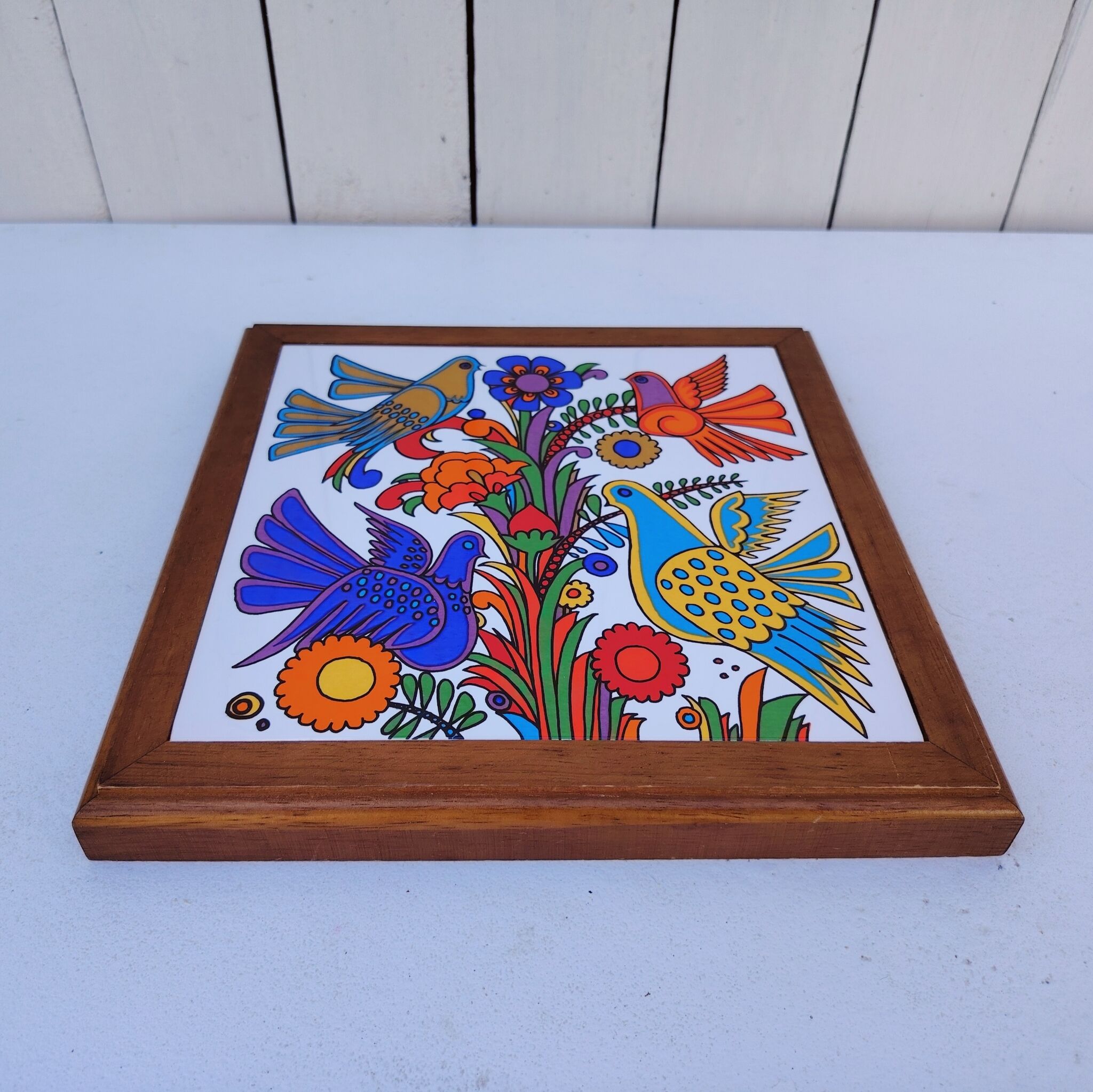 Villeroy & Boch porcelain trivet, Acapulco