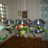 Set of 6 RS50 hanging planters by Poul Cadovius for Royal System.