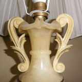 Large model alabaster lamp