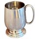 Tankard en argent anglais vintage