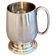 Vintage English Silver Plate Tankard Mug Elegant Footed Pewter Style Tea Cup