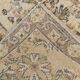 7x9 Cream & Green Floral Pattern Vintage Area Rug, 202x278Cm