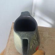 Pichet signé François Caleca Vallauris rare en vert pâle