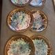 Lot de 6 assiettes vintage Morvan