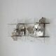 Italian Murano Glass Wall Lamps by Carlo Nason for Mazzega, 1970s, Set of 2