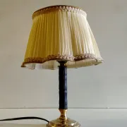 Table lamp in brass and Bakelite - mid 20th century