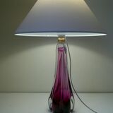Crystal table lamp Val Saint Lambert, Belgium