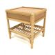 Rattan bedside table, Dux, Sweden, 1960