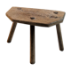 Tabouret de traite ancien en bois