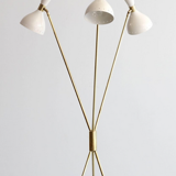 Moonlight tripod floor lamp white