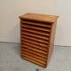 Vintage pine filing cabinet 1950's