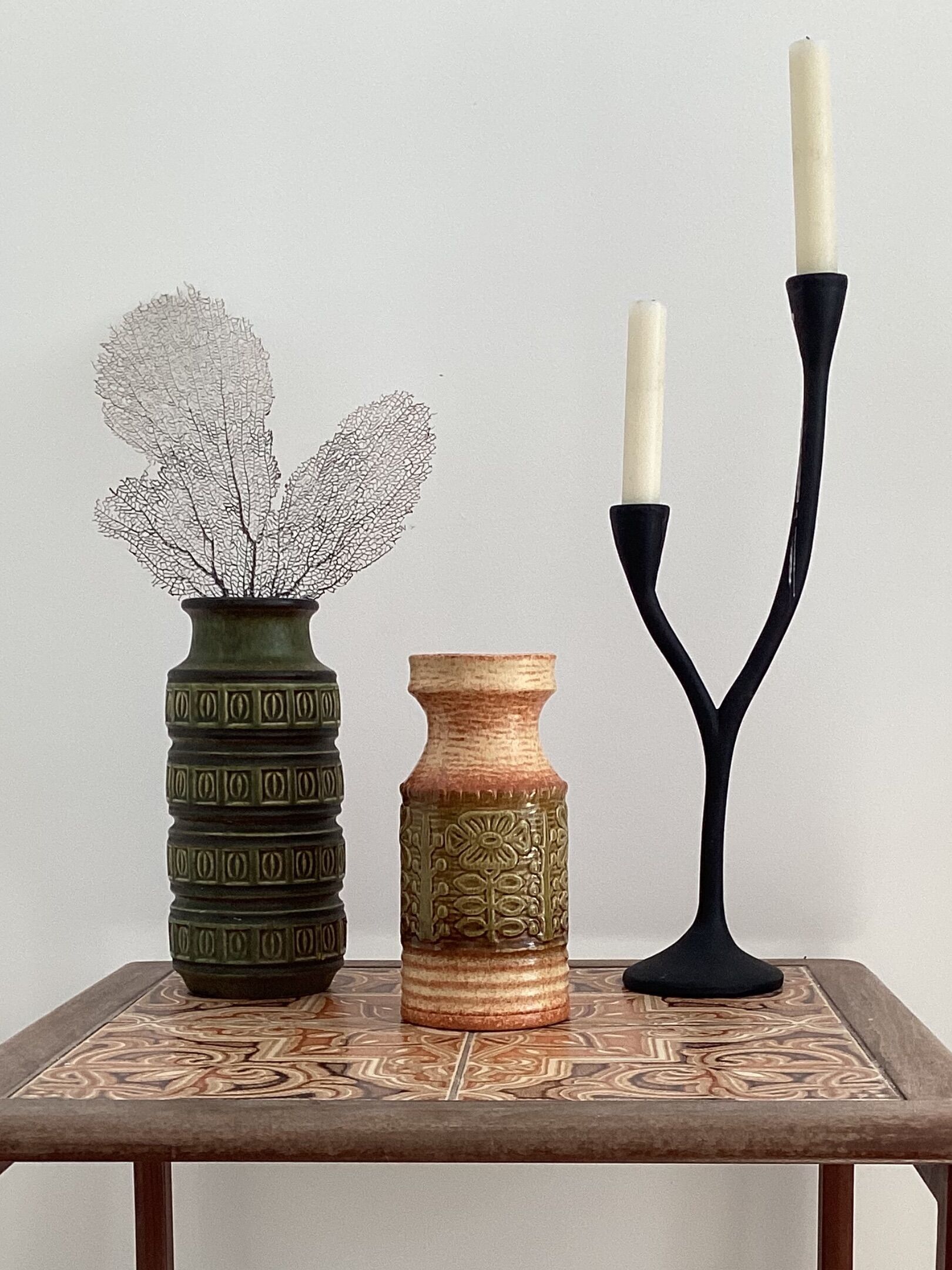 2 vases West Germany