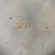 2 plates faience of Moustiers - blue decoration in the taste of the eighteenth