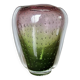 Murano vase in blown glass, bubbled, 50s-60s