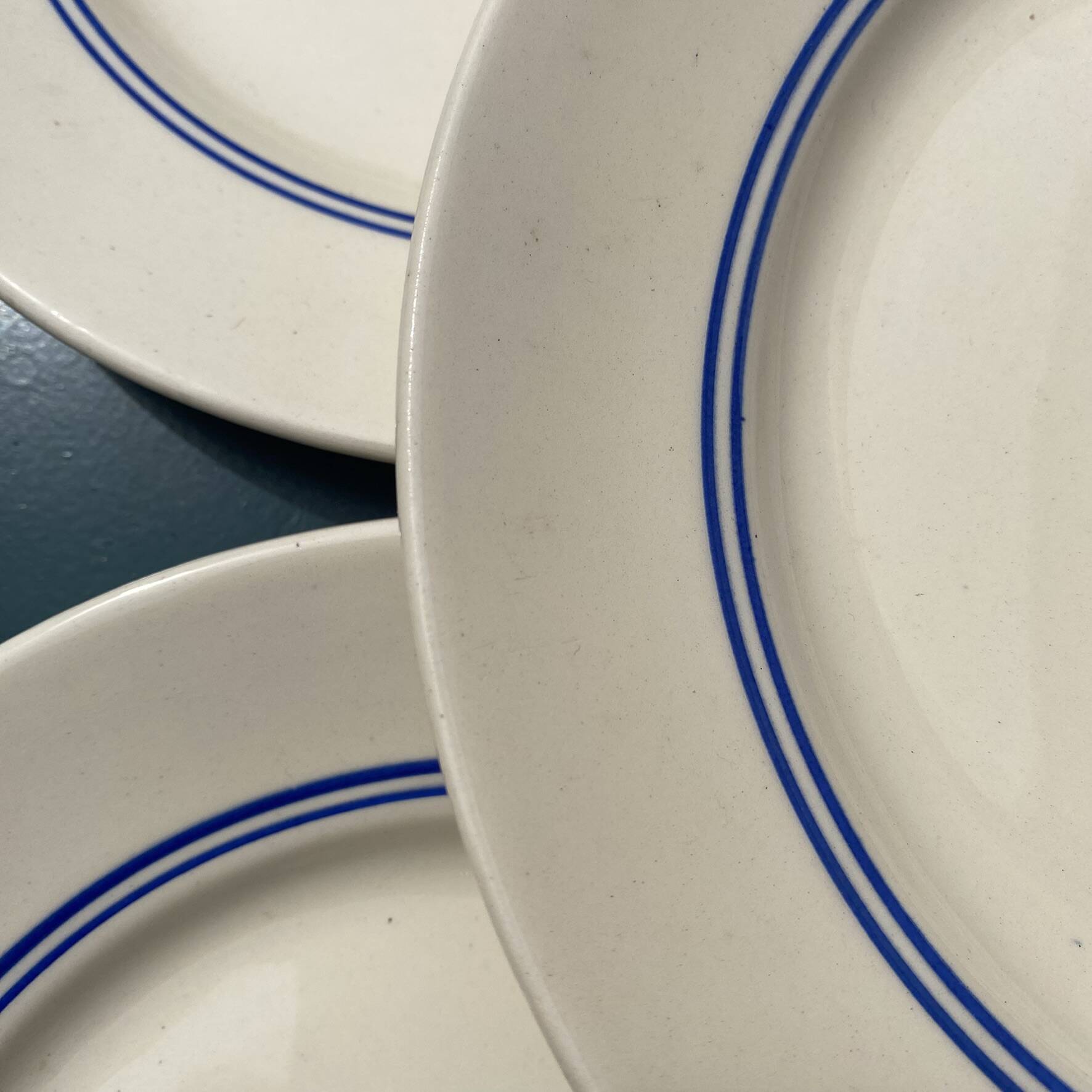 Antique plates Lunéville "MAI"