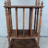 Walnut music cabinet