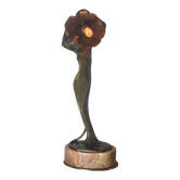 Lampe  bronze art nouveau