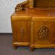 Large two-body oak sideboard 1920-1939