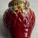 Glazed ceramic vase