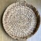 Round top in vintage braided rattan