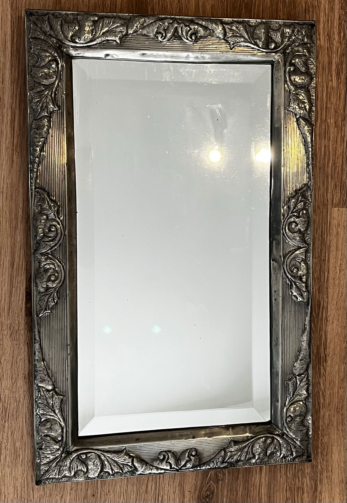 Miroir Art Nouveau signé