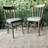 Pair of bistro chairs
