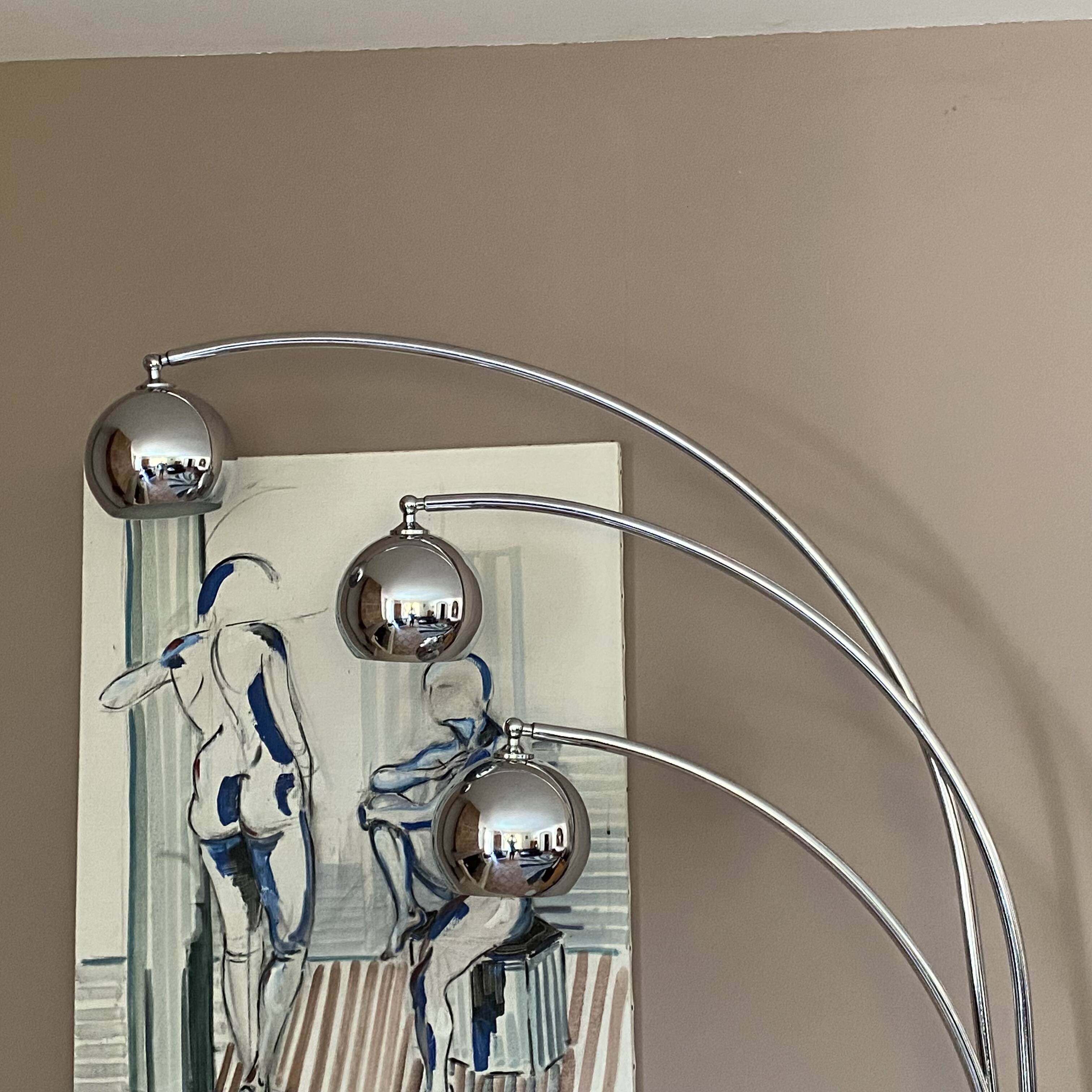 Lampadaire Muguet. Goffredo REGGIANI. 1970.